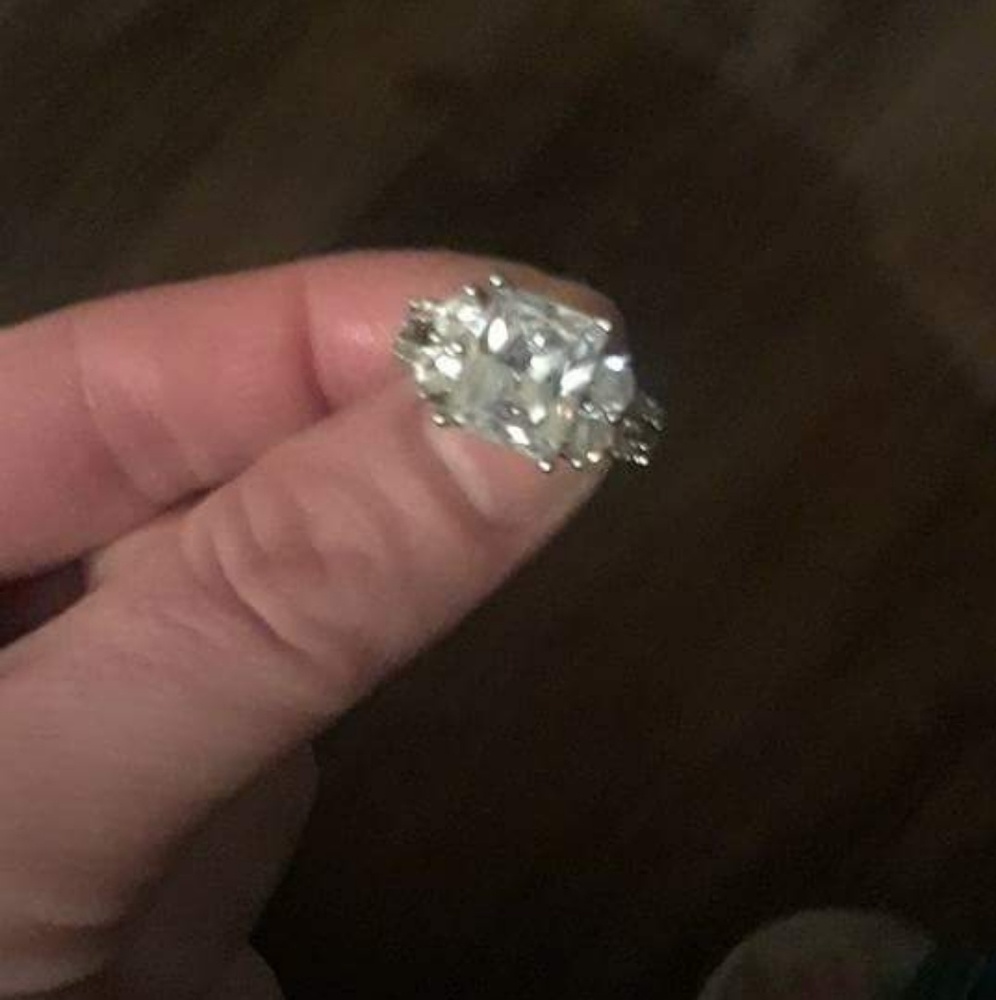 Engagement ring/wedding ring